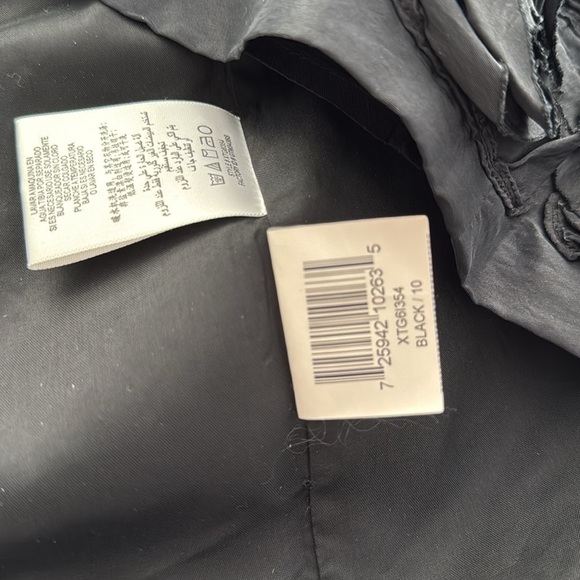 Max & Cleo Black strapless dress size 10 - Picture 7 of 7